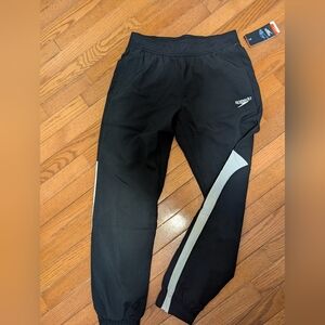 Speedo Black Athletic Pants NWT